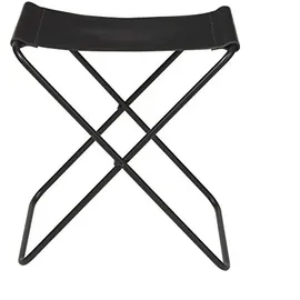 Broste Copenhagen Klapphocker Nola Schwarz