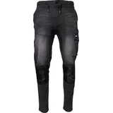 CAT Arbeitshose Dynamic denim schwarz