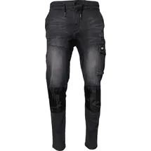 CAT Arbeitshose Dynamic denim schwarz