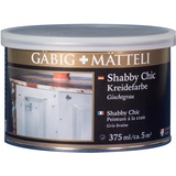 Gäbig+Mätteli Shabby Chic Kreidefarbe Gischtgrau matt 375 ml