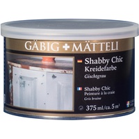 Gäbig+Mätteli Shabby Chic Kreidefarbe Gischtgrau matt 375 ml