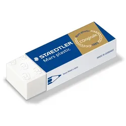 STAEDTLER Mars Plastic Radierer 65X23X13mm weiß