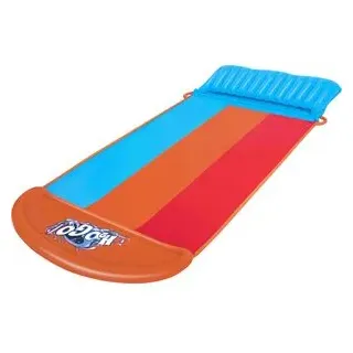 BESTWAY Wasserrutsche 472 x 207,5 x 30,5 cm Tsunami Splash Ramp für 3 Personen