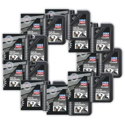 9x 1L LIQUI MOLY 1130 Motoröl SAE 50 Classic Motorenöl Oldtimer Youngtimer Öl