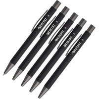 Westcott Premium Kugelschreiber 5 Stück | 5er Set Schwarze