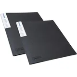 Rapesco Sichtbuch A4 Schwarz 20 Hüllen
