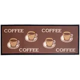 Andiamo Teppich Coffee, braun, 67 x 180 cm