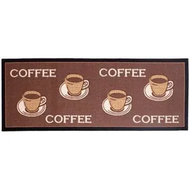 Andiamo Teppich Coffee, braun, 67 x 180 cm