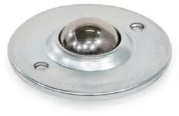 Kugelrollen, Gehäuse Stahlblech, mit Anschraubflansch (509.8-25-SNI)
