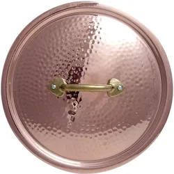 Deckel PINTINOX "Rame K", braun (kupferfarben), Ø:12cm, Kupfer, Deckel, Topfdeckel, Kupfer, backofenfest
