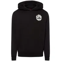 Alpha Industries Logo Bp Kapuzenpullover - Black - XL
