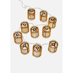 bonprix LED-Lichterkette Bambus, beige, Onesize