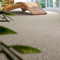 Andiamo Teppichboden ANDIAMO "Rambo, Feinschlinge, Gesamthöhe 4,5 mm, Luxusklasse LC1", beige, B:500cm L:300cm, Kunstfaser, Teppiche, meliert, Breite 400 cm oder 500 cm, strapazierfähig & pflegeleicht