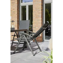 Primaster Klappsessel XXL Nobless 59 x 59 x 108 cm schwarz