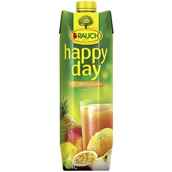 Happy Day Fruchtsaft Multivitamin 100 % Fruchtgehalt 6 x 1 l (6 l)