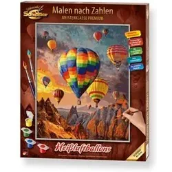 SCHIPPER 609130858 Malen nach Zahlen Heißluftballons