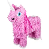 Boland Pinata Rosa Einhorn Piñata, Feiern mit fabelhaften Wesen: fantastische Deko für Geburtstage und M rosa
