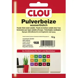 Clou Pulverbeize 12 G Nussbaum Dunkel