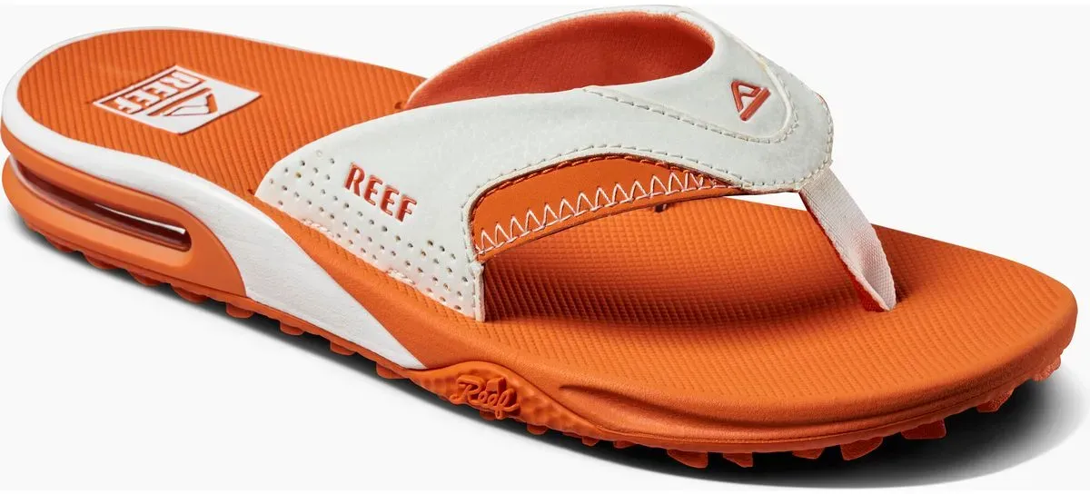 Reef Fanning Pregame Mens Sandals white/orange 12
