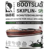 RABE Bootslack Seidenmatt Skiplin SP11 High Solid 1K Yachtlack für Holz Metall GFK Boot Versiegelung Farbe (1, Farblos, 500ml.)