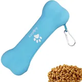 Leckerli-Tasche für Welpen, tragbare Hundesnack-Tasche – tragbare Leckerli-Tasche für Camping, Snack-Tasche mit Reißverschluss für Hundetraining