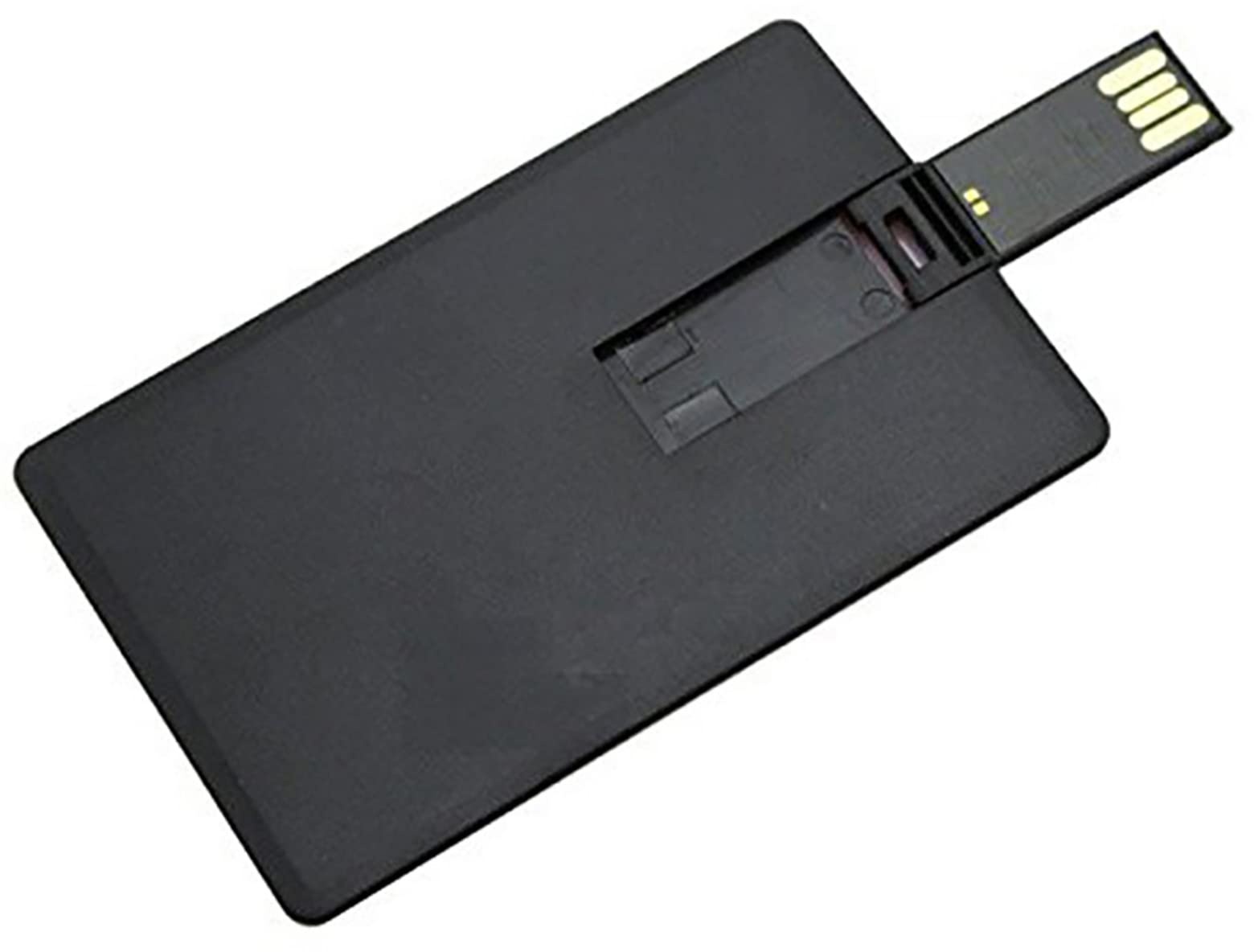 Pendrive USB-Stick 3.0 Kreditkarte Bankkarte 32 64 128 256 GB Speicher A10 (Schwarz, 64 GB)