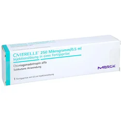 OVITRELLE 250 Mikrogramm/0,5ml Inj.-Lsg.i.e.F.-Sp. 1 St
