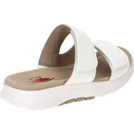 Gabor Rollingsoft Pantolette 66.811.50, Cervo (Glattleder), Weiss (Micro) 40 1/2 - weiß 40,5