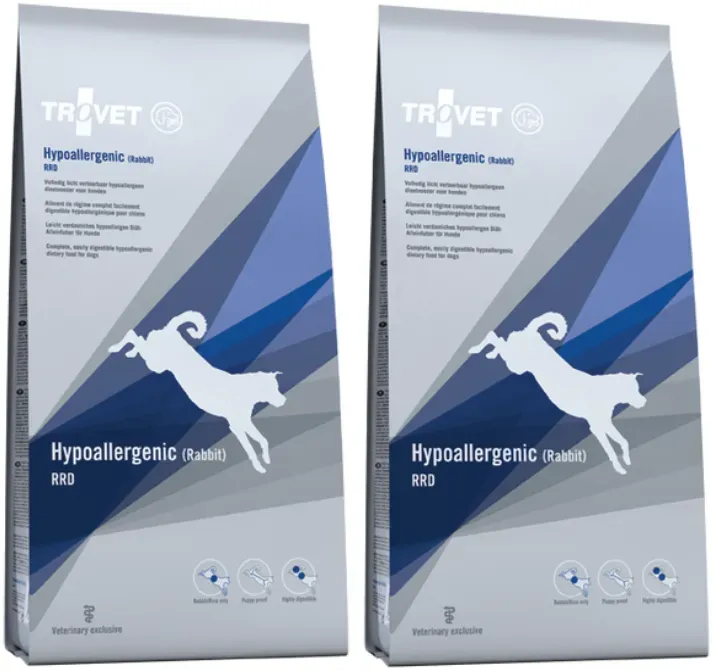 TROVET RRD Hypoallergen - Reich an Kaninchen (für Hunde) 2x10kg