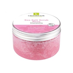 Greendoor Sea Salt Scrub Körperpeeling - Rose