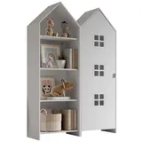 58 aufm Kessel Kania Regal 115x37x171 cm Weiß