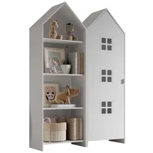 58 aufm Kessel Kania Regal 115x37x171 cm Weiß