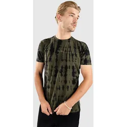 Mons Royale Merino Icon Tie Dyed Funktionsshirt olive tie dye Gr. S