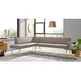 exxpo - sofa fashion Eckbank »Lungo«, frei im Raum stellbar,