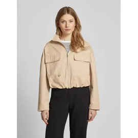 Opus Jacke mit Pattentaschen Modell 'Hanneka', Hellbraun, 42