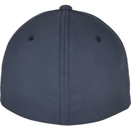 Flexfit Recycled Polyester Baseballkappe blau S/M