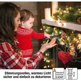 Hellum Lichterkette LED 5,1 m Grün