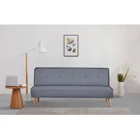 INOSIGN Schlafsofa »ARBON,183cm, klappbarer 3-Sitzer mit verstellbarer Rückenlehne und«,