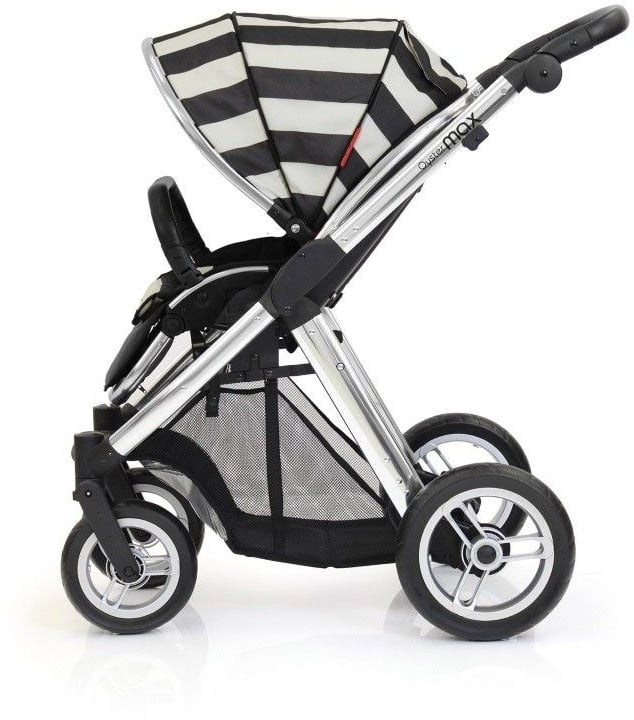 Kinderwagen OysterMax mit Sportsitz in 2 Richtungen drehbar Farbpaket Set 1 St schwarz