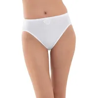 MEY Tagwäsche Serie Emotion Elegance Damen Jazz-Pants Weiss L(42)