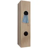 WIMEX Wäscheschrank 40 x 185 x 40 cm Beige