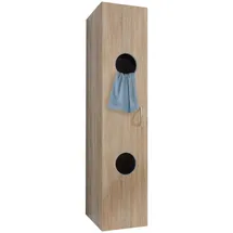 WIMEX Wäscheschrank 40 x 185 x 40 cm Beige