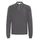 !Solid Langarm-Poloshirt SOLID "Langarm-Poloshirt SDHangor", Herren, Gr. L, grau (med grau m), Obermaterial: 60% Baumwolle CO. 40% Polyester PES., Shirts