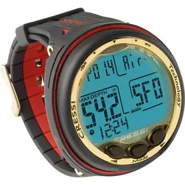 Cressi Giotto Diving Computer, Schwarz/Rot, KS740058
