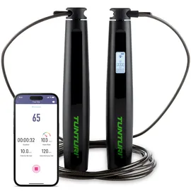 Tunturi Smart Springseil Schwarz One Size