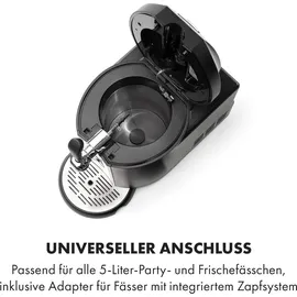 Klarstein Beerkules Bierzapfanlage schwarz