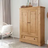 3S Frankenmöbel »Ramona« Massivholz Wäscheschrank SZ-0079 / 106x150x42 cm