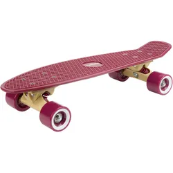 Skateboard Retro - Curve - Burgundy ROT No Size