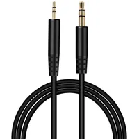Ersatz Bose Headset Aux Cable Adapter, 2.5mm auf 3.5mm Cable Kopfhörer Audio Stereo Jack Kabel, kompatibel mit Bose 700 QuietComfort QC45 QC35II QC35 QC25 Bluetooth Kopfhörer Kabel – Schwarz 1.5m