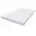 Fdm Topper 180x200 cm Härtegrad H4 Höhe ca. 1 cm Allergiker Geeignet Öko-Tex Weiß